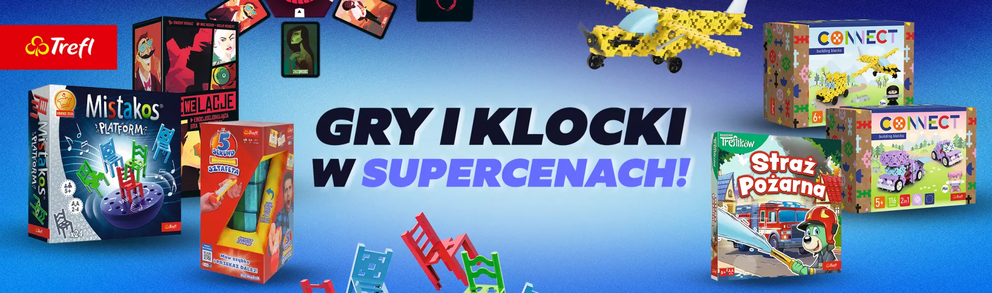 Gry i klocki w supercenach!