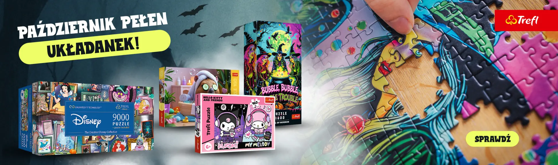 Październik pełen układanek!