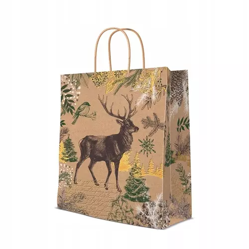 Torebka prezentowa Vintage mood, duża - Papiernicze i szkolne