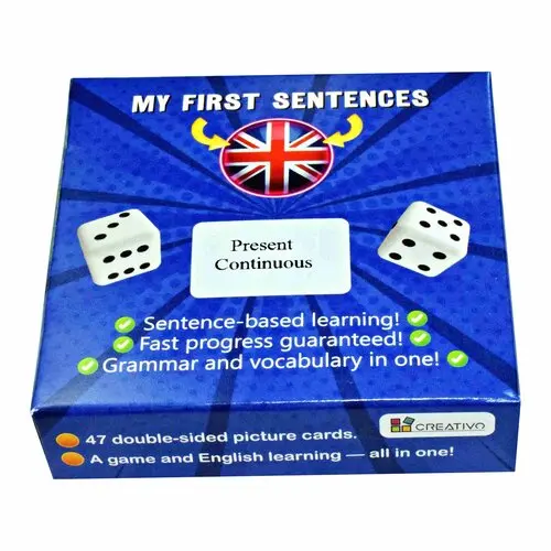 Moje pierwsze zdania po angielsku (PRESENT CONTINUOUS) - Książki