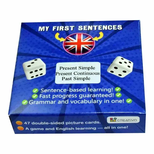 Moje pierwsze zdania po angielsku (PRESENT SIMPLE vs PRESENT CONTINUOUS vs PAST SIMPLE) - Książki